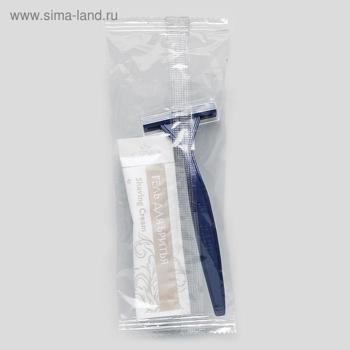 Набор из 5 Travel (Бритвенный набор, Зубной набор, Шампунь саше, Мыло, Расческа)