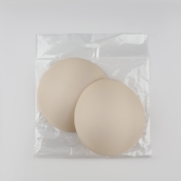 Чашки для бюстгальтера &laquo;Круг&raquo;, L (48), d = 14,5 см, пара, цвет бежевый