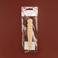 Сликер для полировки уреза кожи, 2,5 &times; 15 см, цвет бежевый