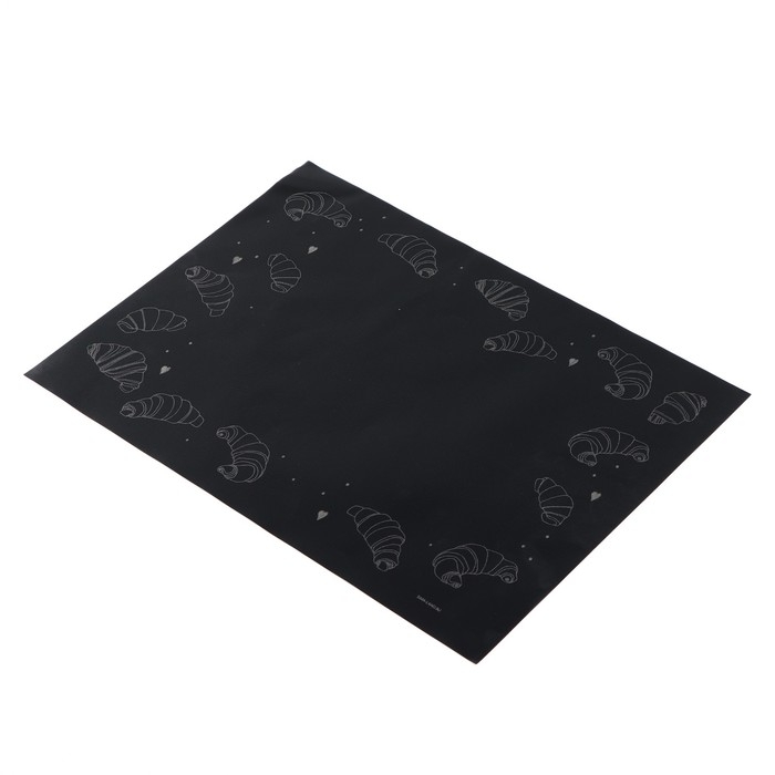 Силиконовый коврик &laquo;Круассаны&raquo;, 33 х 45 см