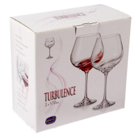 Набор бокалов для вина &laquo;Турбуленция&raquo;, 570 мл, 2 шт