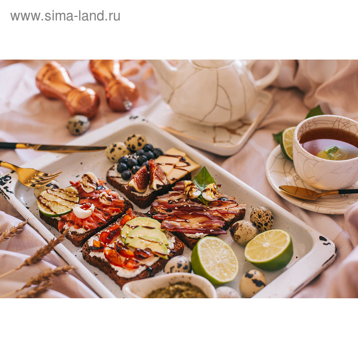 Набор столовых приборов из нержавеющей стали Magistro &laquo;Версаль&raquo;, 4 предмета, цвет ручек чёрный, цвет металла золотой