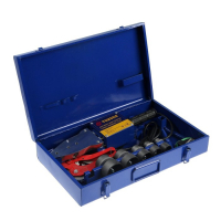 Аппарат для сварки пластиковых труб ТУНДРА, 1000/2000 Вт, комплект насадок 20-50 мм, 50-300&deg;