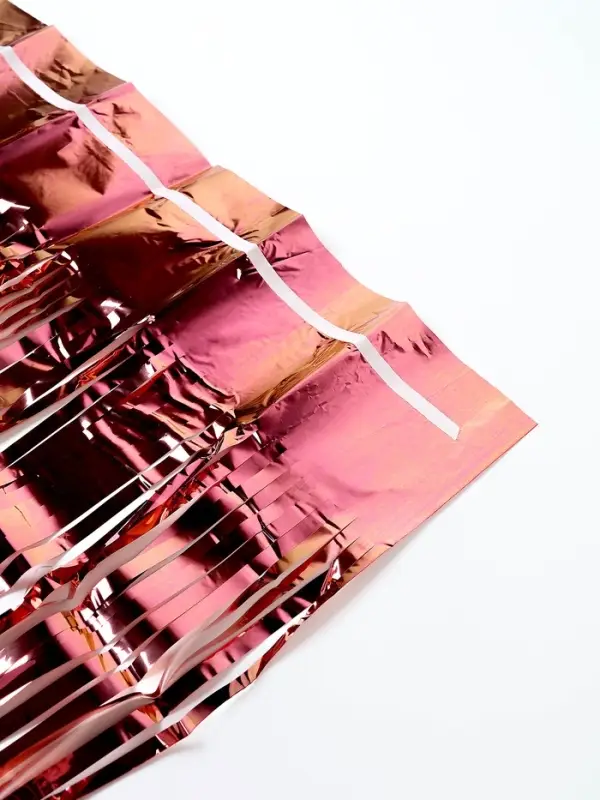 Занавес для фотозоны &laquo;Дождик&raquo; цвет розовое золото, 1*2 м