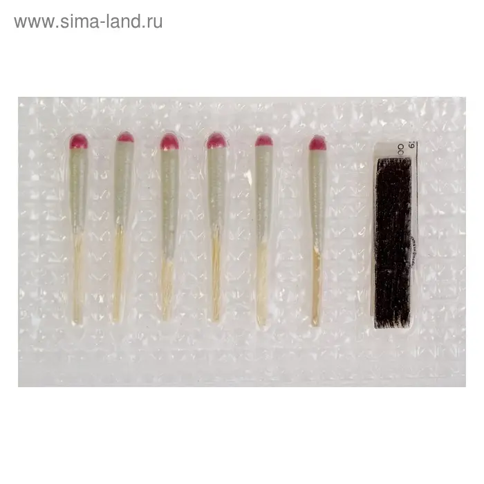 Спички охотничьи в блистере наполнением 6шт.