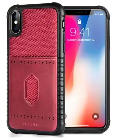 Чехол iPh XS Max кожаный Леопард