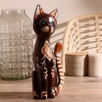 Интерьерный сувенир "Кошка" 30 см