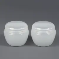 Баночка для хранения, 50 мл, фасовка - 2 шт., белая