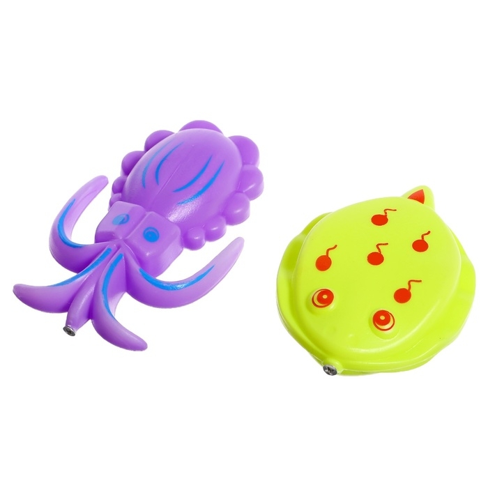 Рыбалка &laquo;Большие рыбки&raquo; 10 рыбок, 2 удочки, 2 сачка