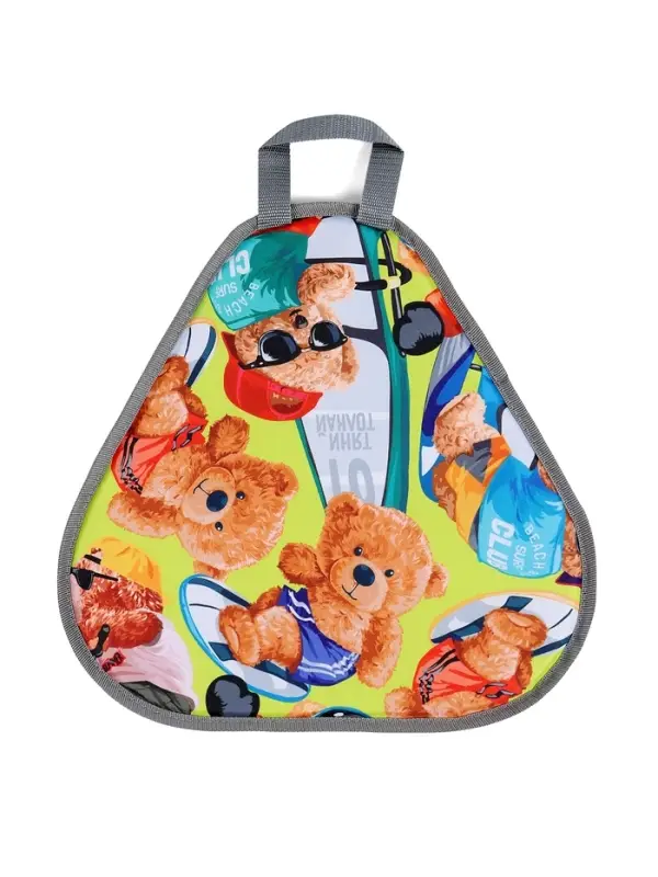 Ледянка мягкая Bear, треугольная, цвет МИКС