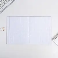 Тетрадь в клетку, предметная, 48 л.,на скрепке, А5 &laquo;ПЕРСОНАЖИ. Геометрия&raquo;