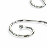 Подставка для бокалов, серебристая, на 6 бокалов