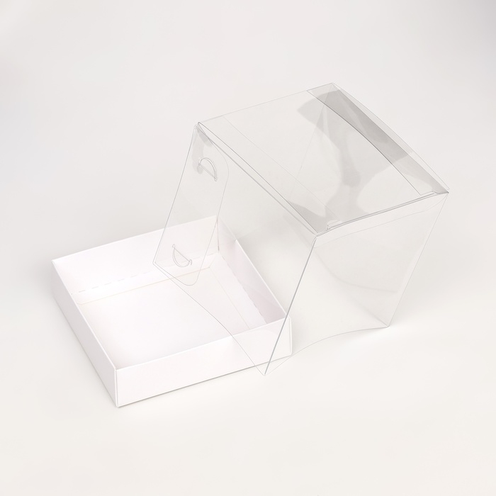 Упаковка для кондитерских изделий, белый, 10 х 10 х 10 см