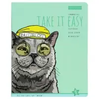 ТЕТРАДЬ 48Л. "EASY LIFE.КОТЫ"