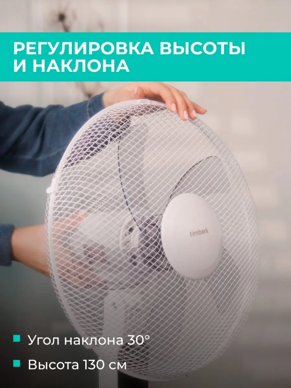 Вентилятор напольный для дома с пультом T-SF1607RC