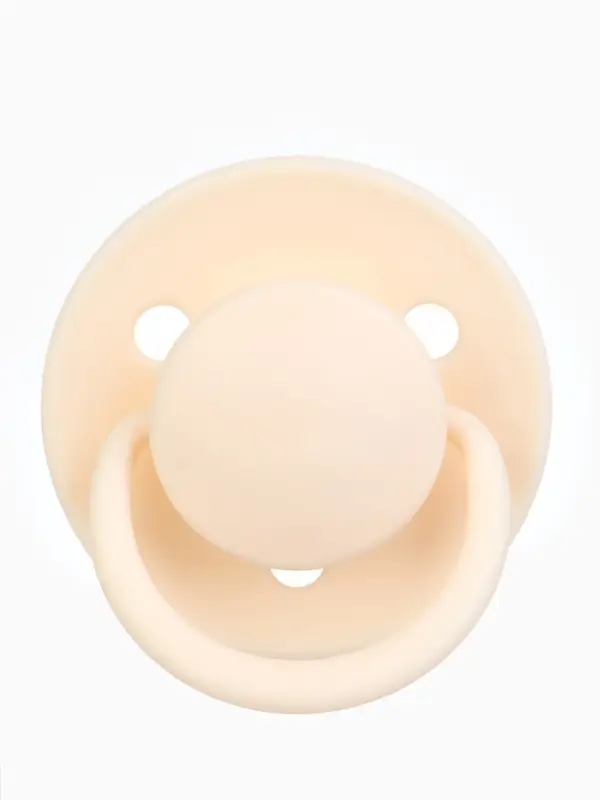 Набор классических пустышек, 2 шт., латекс, айвори/зелёный, в контейнере, от 6 мес., M&B