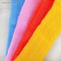 Мочалка для тела Доляна &laquo;Банный пояс&raquo;, 45,5&times;11 см, МИКС