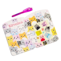 Набор для рисования светом &laquo;Котейки&raquo;, ручка с фонариком и невидимыми чернилами