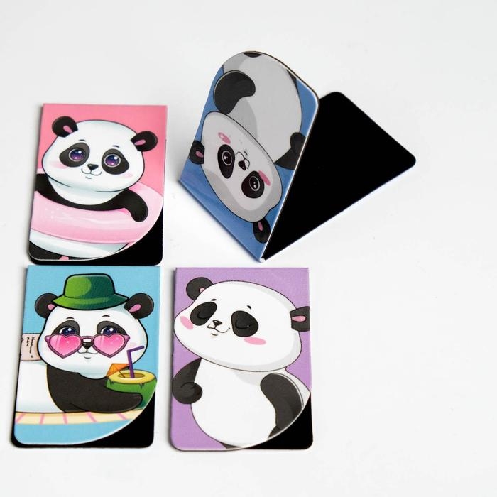 Закладки магнитные для книг, 4 шт &laquo;Time to read&raquo;