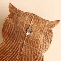 Настенное панно "Сова с узором" 25х16х2 см МИКС