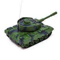 Танк радиоуправляемый &laquo;Армия&raquo;, работает от аккумулятора, световые и звуковые эффекты, цвет МИКС