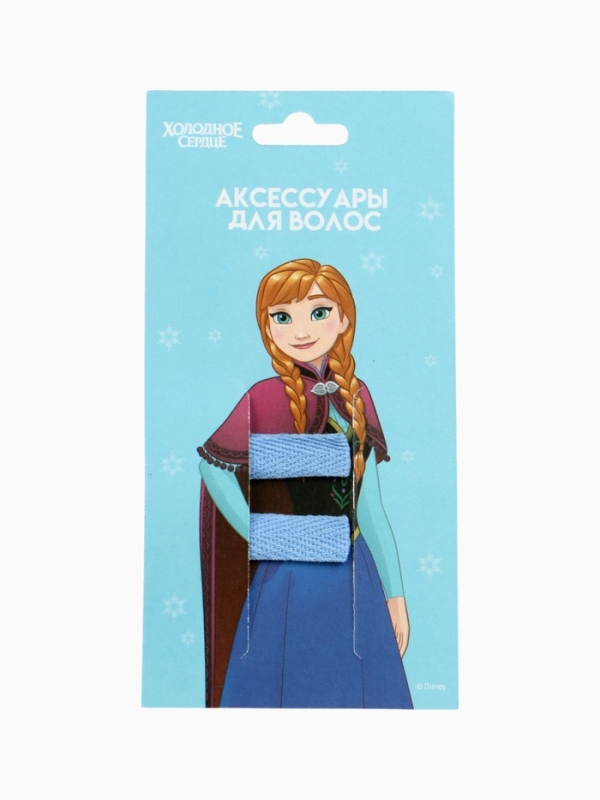 Заколка для волос, набор 2 шт, Холодное сердце