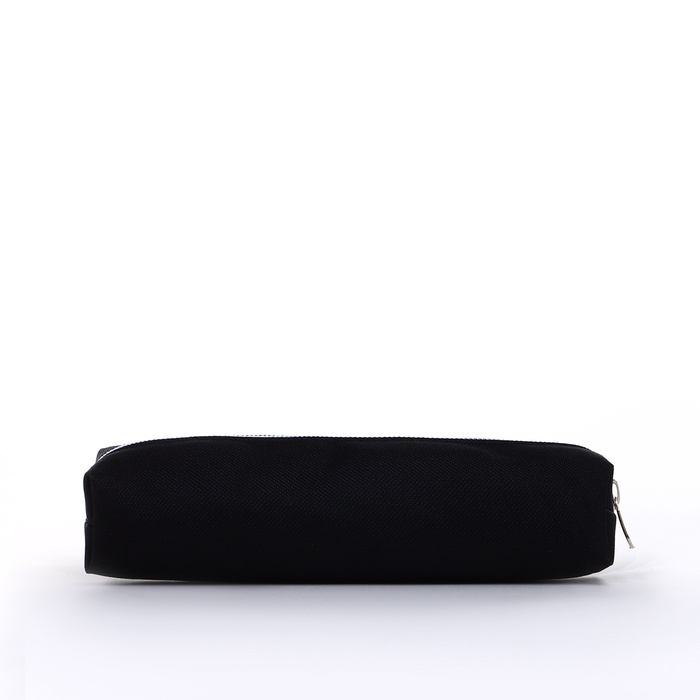 Косметичка-пенал на молнии, цвет чёрный