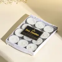 Набор чайных свечей 12 шт, d 37 мм, 15 гр, 3 часа горения