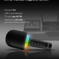 Микрофон беспроводной H-MIC100 черный