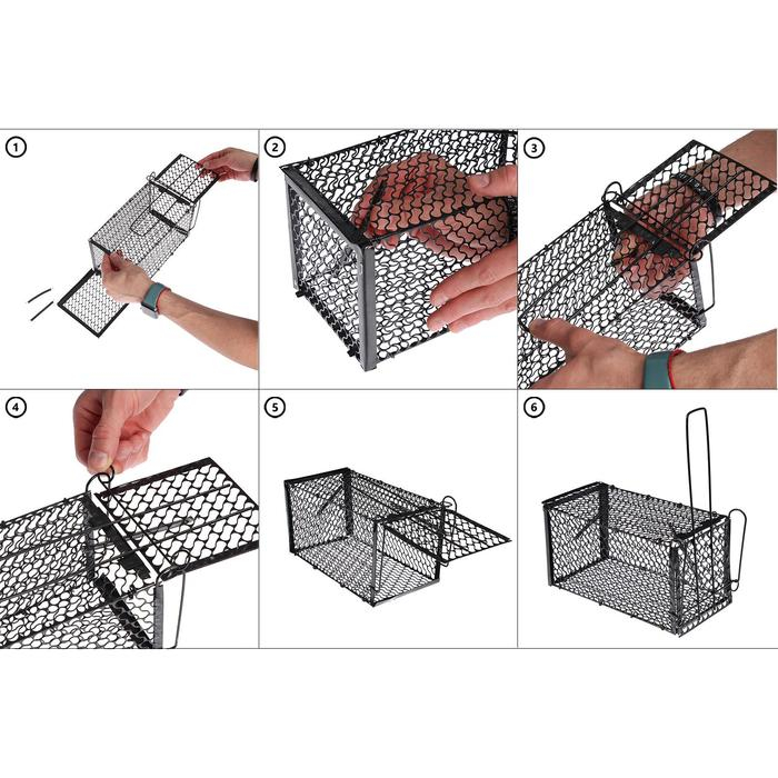 Крысоловка, 24 &times; 12 &times; 12 см, металлическая, Greengo