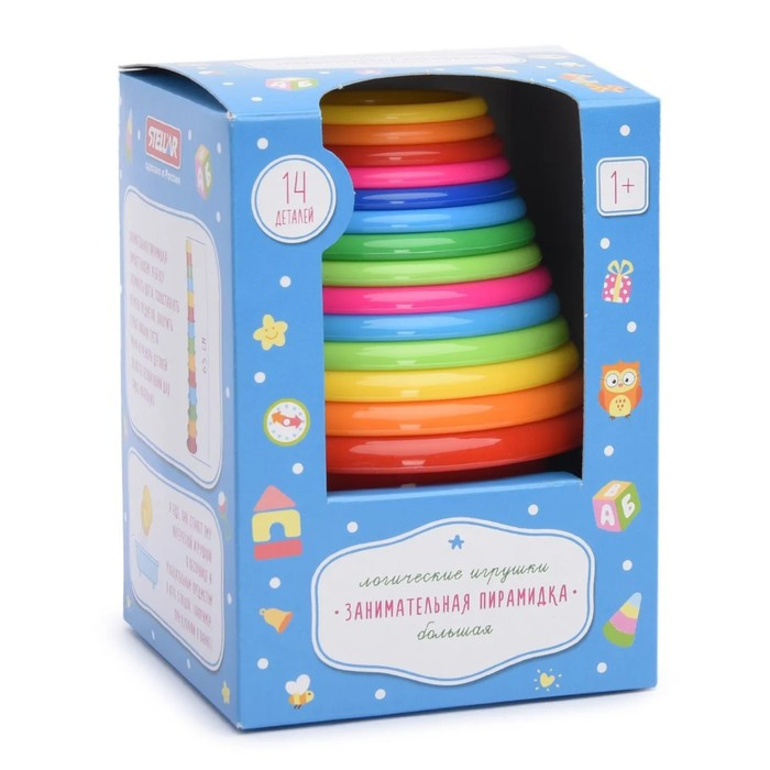 Игрушка &laquo;Занимательная пирамидка&raquo; большая