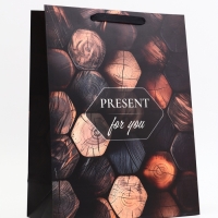 Пакет подарочный вертикальный "Для тебя", 31 &times; 40 &times; 14 см