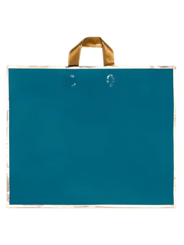 Пакет с петлевой ручкой синий 50 х 41 х 10 см 80 мкм