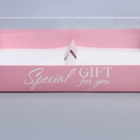 Коробка кондитерская для муссовых пирожных &laquo;Love&raquo;, 17.8 х 17.8 х 6.5 см