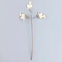 Топпер для торта новогодний &laquo;Динозаврик с ёлкой&raquo; 40&times;15&times;1.5 см