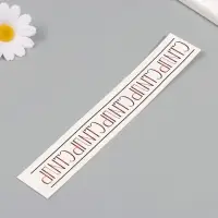 Переводная тату на тело чёрно-красная &laquo;Браслет. Стиль&raquo;, 20&times;3 см