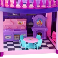 Кукольный дом &laquo;Тёмный домик&raquo;, 2 куклы, мебель, аксессуары