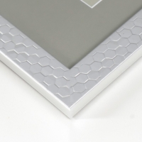 Фоторамка пластик "Stella" 21x30 см, серебро 76818