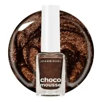 Лак для ногтей золотисто-шоколадный Jeanmishel перламутровый тон 159, 6 мл