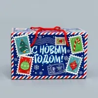 Подарочная новогодняя коробка &laquo;Долгожданная&raquo; , Посылка 20&times;12&times;12 см