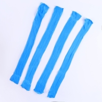 Капрон для кукол и цветов, набор 4 шт., размер 1 шт. &mdash; 45 &times; 6 см, цвет небесный