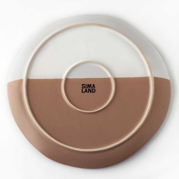 Тарелка керамическая &laquo;Монблан&raquo;, 23 см