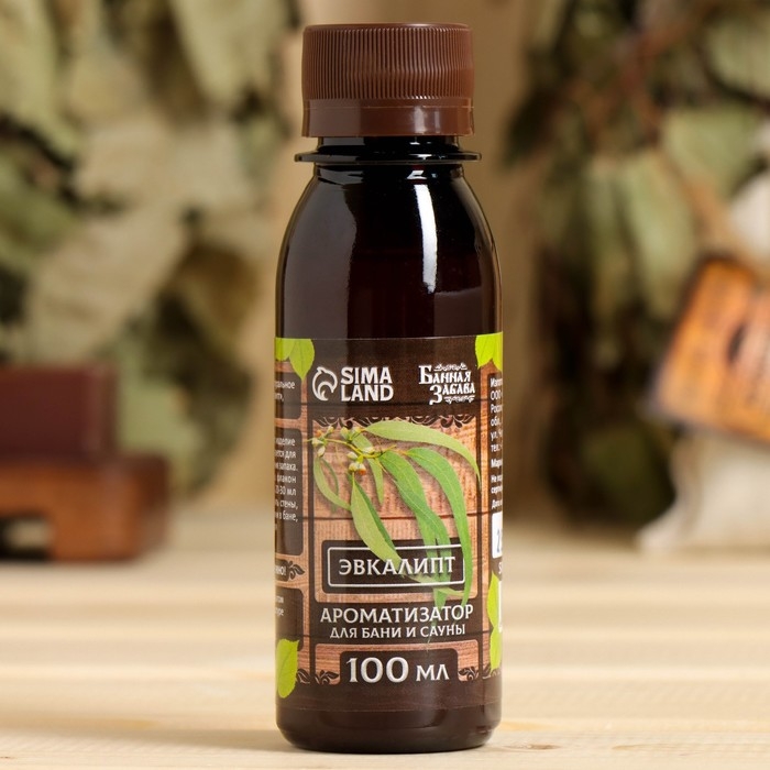 Ароматизатор для бани и ванны &laquo;Эвкалипт&raquo;, натуральный,  100 мл, "Банная Забава"