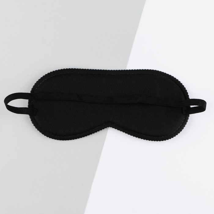 Маска для сна &laquo;Очень важная персона&raquo;, 19.3 х 9.5 см, цвет чёрный