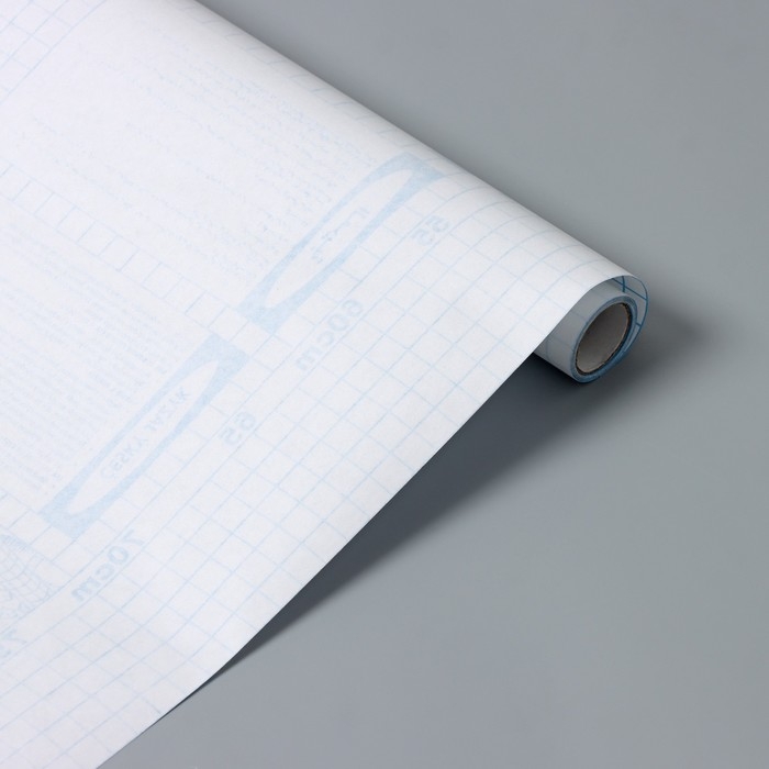 Плёнка самоклеящаяся &laquo;Матовое покрытие&raquo;, прозрачная, 45&times;200 см