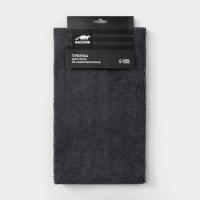 Тряпка для пола Raccoon, 220 г/м&sup2;, 60&times;80 см, микрофибра, ультразвуковая обработка края, 2 шт, цвет серый