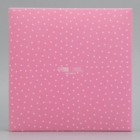 Коробка для конфет, кондитерская упаковка, 16 ячеек &laquo;От всего сердца&raquo;, 18.9 х 18.9 х 3.8 см