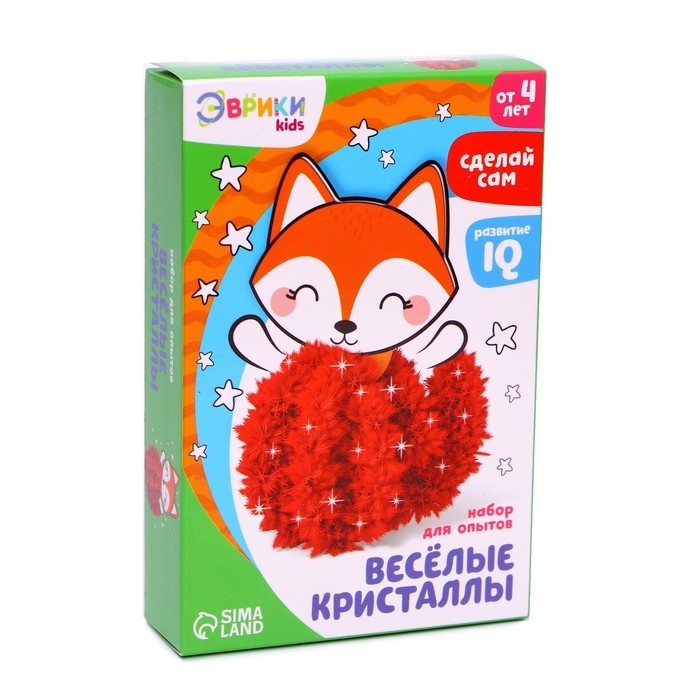 Набор для опытов &laquo;Чудесные кристаллы: Лисичка&raquo;, выращивание кристалла