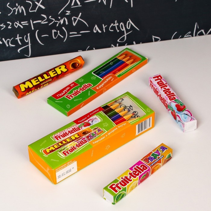 Набор Карандаши Frutella и Meller, 120 г
