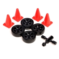 Машинка на пульте управления &laquo;Легенда Дрифта&raquo;, радиоуправление, полный привод, 40 км/ч, 2 комплекта колёс, 1:16, цвет красный